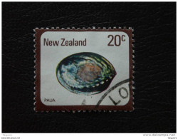 Nieuw-Zeeland Nouvelle-Zélande New Zealand  Schelpen Coquillages Paua Yv 730 O - Muscheln