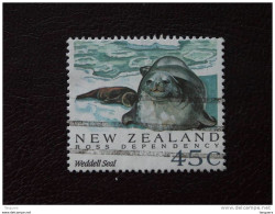 Nieuw-Zeeland Nouvelle-Zélande New Zealand  Weddell Seal Zeehond Phoque Yv 1168 O - Sonstige & Ohne Zuordnung