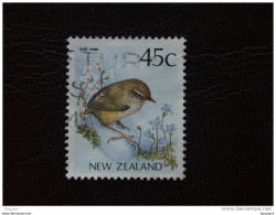 Nieuw-Zeeland Nouvelle-Zélande New Zealand  Rock Wren Vogel Oiseau Yv 1127 O - Andere & Zonder Classificatie