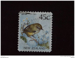 Nieuw-Zeeland Nouvelle-Zélande New Zealand Vogel Oiseau Bird Rock Wren Yv 1128 O - Autres & Non Classés