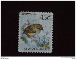 Nieuw-Zeeland Nouvelle-Zélande New Zealand Vogel Oiseau Bird Rock Wren Yv 1128 O - Andere & Zonder Classificatie