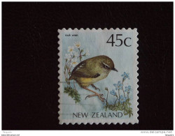 Nieuw-Zeeland Nouvelle-Zélande New Zealand Vogel Oiseau Bird Rock Wren Yv 1128a O - Other & Unclassified
