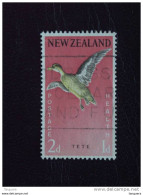 Nieuw-Zeeland Nouvelle-Zélande New Zealand Health Eend Sarcelle Yv 379 O - Entenvögel