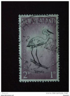 Nieuw-Zeeland Nouvelle-Zélande New Zealand Health  Kotuku Reiger Héron Yv 405 O - Storchenvögel
