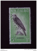 Nieuw-Zeeland Nouvelle-Zélande New Zealand Health Karearea Valk Falcon Yv 406 O - Eagles & Birds Of Prey