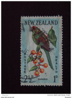 Nieuw-Zeeland Nouvelle-Zélande New Zealand Health Kakariki Parkiet Yv 411 O - Papegaaien, Parkieten