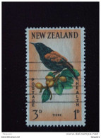 Nieuw-Zeeland Nouvelle-Zélande New Zealand Health Tiekesaddleback  Vogel Oiseau Yv 412 O - Autres & Non Classés