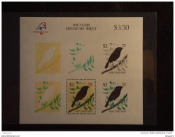 Nieuw-Zeeland Nouvelle-Zélande New Zealand Robin Vogel Oiseau Philex France 89  Yv BF 66 MNH ** - Philatelic Exhibitions