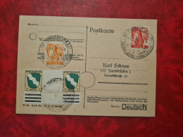 Lettre / Carte   1947 ST INGBERT  ZONE FRANCAISE  ET SAAR - Autres & Non Classés