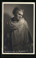 AK Opernsänger Marcel Cordes In Rigoletto, Mit Original Autograph  - Opéra