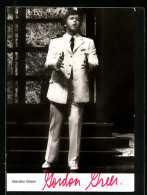 AK Opernsänger Gordon Greer Im Weissen Anzug In Madame Butterfly, Mit Original Autograph  - Opera