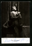 AK Opernsänger Karl-Josef Hering In Parsifal, Mit Original Autograph  - Opera