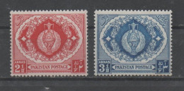 Pakistan, MNH, 1937, Michel 56, 58 - Pakistan