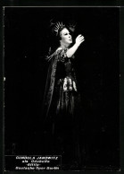 AK Opernsängerin Gundula Janowitz Als Odabella In Attila, Mit Original Autograph  - Opéra