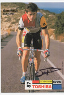 CYCLISME  TOUR DE FRANCE  AUTOGRAPHE  DOMINIQUE GAIGNE - Cyclisme