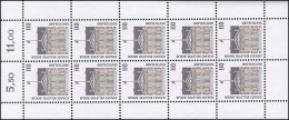 1935 SWK 110 Pf Schloss Bellevue Berlin - 10er-Bogen ** - 1991-2000