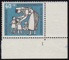 246 Kinderpflege 40+10 Pf Kinderschwester ** FN1 - Unused Stamps