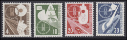 167-170 Verkehrsausstellung - Kompletter Satz Postfrisch ** / MNH - Unused Stamps