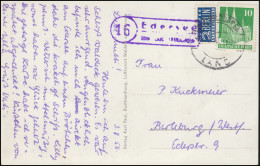Landpost 16 EDERSEE über BAD WILDUNGEN LAND 3.8.1950 AK Waldeck Mit 9 Bildern - Sonstige & Ohne Zuordnung