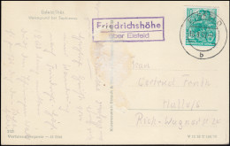 Landpost Friedrichshöhe über EISFELD 16.8.1959 Auf AK Werragrund Bei Sophienau - Andere & Zonder Classificatie