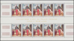 Monaco 1390-1391 Gemälde Aus Dem Palast 1979: Kleinbogen-Satz ** / MNH - Altri & Non Classificati