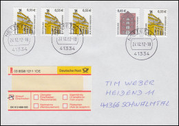 2303-2304BC+BA Tönninger Packhaus Und Alte Oper Frankfurt Aus MH 50 Auf R-FDC - Autres & Non Classés