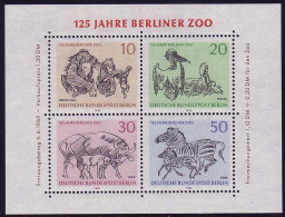 Block 2 Berliner Zoo 1969, Postfrisch ** / MNH - Ongebruikt