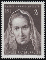 1353 100. Geburtstag Von Enrica Handel-Mazetti, Dichterin, 2 S, Postfrisch ** - Unused Stamps