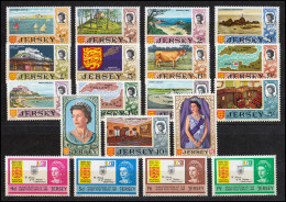 7-25 Jersey Jahrgang 1969, Postfrisch ** / MNH - Jersey