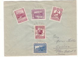Bulgarie - Lettre De 1921 ? - Oblit Sophia - Exp Vers Genève - - Briefe U. Dokumente