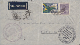 Flugpost Condor-Zeppelin-Lufthansa Spanisches Konsulat In Brasilien 20.2.35 - Other & Unclassified