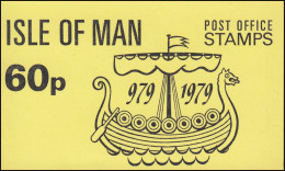 Isle Of Man Markenheftchen A 6, Tynwald Parlament 60 Pence 1979, ** Postfrisch - Isle Of Man