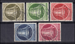 82-86 Glocke/Klöppel Rechts, Satz Gestempelt, Höchstwert 30 Geprüft Schlegel BPP - Used Stamps