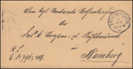 Bayern 1891: Brief Königliches Rentamte ROTHENKIRCHEN 5.2. Nach BAMBERG 5.2. - Other & Unclassified