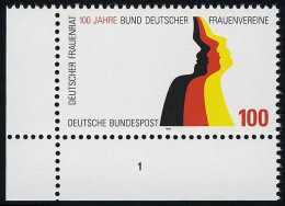 1723 Deutscher Frauenverein ** FN1 - Unused Stamps