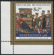 1396 Weihnachten ** Ecke U.l. - Unused Stamps