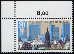 1721 Frankfurt ** Ecke O.l. - Unused Stamps