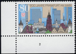 1721 Frankfurt ** FN2 - Unused Stamps