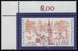 1709 Stade ** Ecke O.l. - Unused Stamps