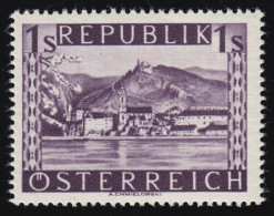 850 Landschaften, Dürnstein / Niederösterreich, 1 S, Postfrisch  ** - Ongebruikt