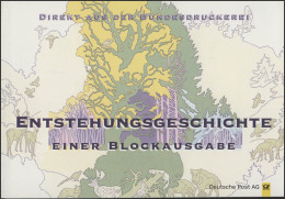 Entstehungsgeschichte Blockausgabe Block 38 SDW 1997 Mit Beilage - Sonstige & Ohne Zuordnung