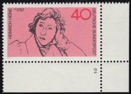 750 Heinrich Heine ** FN2 - Unused Stamps