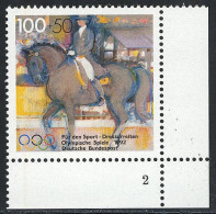 1594 Sporthilfe 100+50 Pf Dressurreiten** FN2 - Neufs