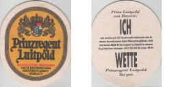 5002957 Bierdeckel Oval - Prinzregent Luitpold - Ich Wette - Beer Mats