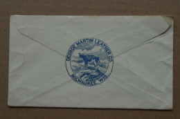 1919 US Entier Postal Stationery Cancel G. Martin Leather Milwaukee Zenith Calf Mt. Everest Cuir - Cartas & Documentos