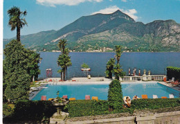 Cartolina Lago Di Como - Bellagio ( Como ) Piscina Grand Hotel Villa Serbelloni - Como