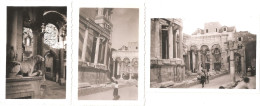 Croatie - SPLIT - Palais De Dioclétien - Lot De 3 Photographies Anciennes - Voyage En Yougoslavie En Août 1951 - (photo) - Kroatië