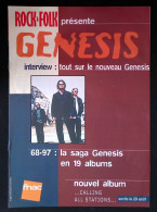 Publicité, Spectacle, Musique Et Musiciens,GENESIS, 6 Pages, Discographie1968-1997, Frais 2.45 E - Publicités