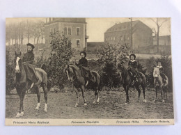 LUXEMBURG : Princesses à Cheval - 1907 - Charles Bernhoeft - Famille Grand-Ducale