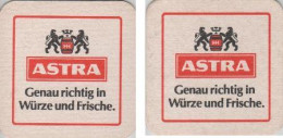 5002179 Bierdeckel Quadratisch - Astra - Genau Richtig - Portavasos